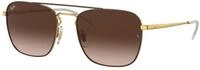 Ray - Ban Herren Ray - Ban RB3588 905513 Sonnenbrillen Metall Braun Braun...