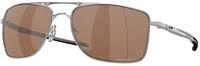 Oakley Herren Oakley OO4124 GAUGE 8 412409 Sonnenbrillen Metall Grau Braun