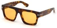 TOM FORD Herren TOM FORD FT0711 FAUSTO 56E Sonnenbrillen Acetat Havanna Braun