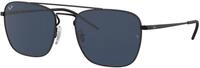 Ray - Ban Herren Ray - Ban RB3588 901480 Sonnenbrillen Metall Schwarz Blau