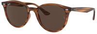 Ray - Ban Unisex Ray - Ban RB4305 820/73 Sonnenbrillen Injiziert Rot Braun...