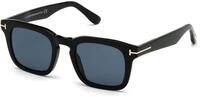 TOM FORD Herren TOM FORD FT0751 DAX 01V Sonnenbrillen Acetat Schwarz Blau...