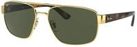 Ray - Ban Herren Ray - Ban RB3663 001/31 Sonnenbrillen Metall Gold G15...