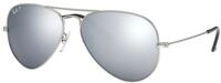 Ray - Ban Unisex Ray - Ban RB3025 AVIATOR 019/W3 Sonnenbrillen Metall Silber Grau
