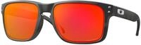 Oakley Herren Oakley OO9102 HOLBROOK 9102E9 Sonnenbrillen O_matter Schwarz Rot