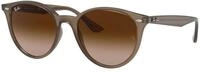 Ray - Ban Unisex Ray - Ban RB4305 616613 Sonnenbrillen Injiziert Beige Braun Pantos