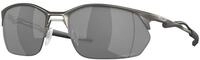 Oakley Herren Oakley OO4145 WIRE TAP 2.0 414502 Sonnenbrillen Metall Grau Grau