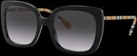 Burberry Damen Burberry BE4323 CAROLL 38538G Sonnenbrillen Acetat Schwarz Grau