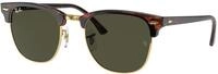 Ray - Ban Unisex Ray - Ban RB3016F CLUBMASTER LOW BRIDGE FIT W0366 Sonnenbrillen