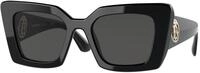 Burberry Damen Burberry BE4344 DAISY 300187 Sonnenbrillen Acetat Schwarz Grau