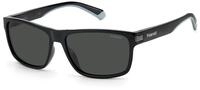Polaroid Herren Polaroid PLD 2121/S 08A/M9 Sonnenbrillen Plastik Schwarz Grau