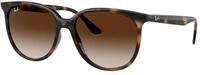 Ray - Ban Damen Ray - Ban RB4378 710/13 Sonnenbrillen Injiziert Schildkr&ouml;te Braun