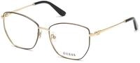 Guess Damen Guess GU2825 001 Optische Fassungen Metall Schwarz Quadratisch...