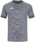 Jako Trikot Pixel KA steingrau M