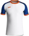 JAKO Trikot Iconic KA, 116, wei&szlig;/sportroyal/neonorange