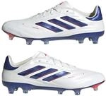 adidas Copa Pure 2 Elite FG Fussballschuhe wei&szlig;/blau/solar rot 39 1/3