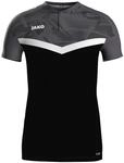 JAKO Polo Iconic, S, schwarz/anthrazit