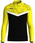 JAKO Ziptop Iconic, S, schwarz/soft yellow