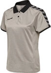 Hummel hmlAUTHENTIC WOMAN FUNCTIONAL POLO - GREY MELANGE - XS