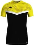 JAKO Polo Iconic, S, schwarz/soft yellow