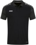 JAKO Polo Performance 34 Schwarz/Anthra Light