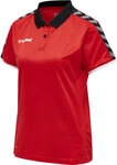 Hummel hmlAUTHENTIC WOMAN FUNCTIONAL POLO - TRUE RED - XS