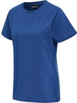 Hummel hmlRED BASIC T-SHIRT S/S WOMAN - TRUE BLUE - XS