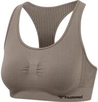 Hummel hmlSHAPING SEAMLESS SPORTS TOP - DRIFTWOOD - XS