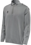 Hummel hmlCORE XK HALF ZIP POLY SWEAT - GREY MELANGE - S