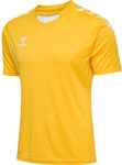 HUMMEL hmlCORE XK POLY JERSEY S/S - SPORTS YELLOW - S