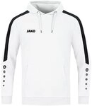 Jako Kapuzensweat Power wei&szlig; 34