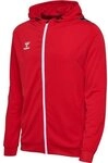 Hummel hmlAUTHENTIC PL ZIP HOODIE - TRUE RED - S