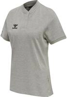 Hummel hmlMOVE GRID POLO WOMAN - GREY MELANGE - XS