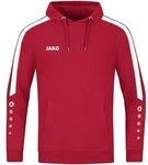 Jako Kapuzensweat Power rot 42