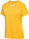 HUMMEL hmlCORE XK POLY JERSEY S/S WOMAN - SPORTS YELLOW - XS