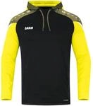 JAKO Kapuzensweat Performance M Schwarz/Soft Yellow