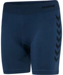 Hummel hmlFIRST SEAMLESS TRAINING SHORT TIGHTS WOMEN - DARK DENIM - XS/S