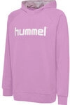 HUMMEL hmlGO KIDS COTTON LOGO HOODIE - ORCHID - 128