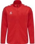 Hummel hmlCORE XK POLY ZIP SWEAT - TRUE RED - S
