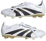 adidas PREDATOR LEAGUE FT FG/MG Fussballschuhe wei&szlig;/schwarz/gold 8&frac12; (42 2/3 EU)
