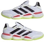 adidas Stabil 16 Handballschuhe Men wei&szlig;/rot/gelb 8 (42 EU)