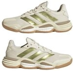 adidas Stabil 16 Handballschuhe Women wei&szlig;/gold/sand 5 (38 EU)