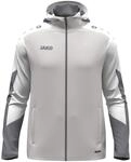 JAKO Kapuzenjacke Dynamic Damen hellgrau/wei&szlig;/grau S (34/36)