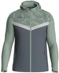 JAKO Kapuzenjacke Iconic , 140, anthra light/mintgr&uuml;n/soft grey