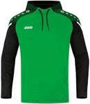 JAKO Kapuzensweat Performance L Soft Green/Schwarz