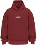 JAKO Kapuzensweat Wardrobe Rubinrot S