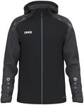 Jako Kapuzenjacke Sonic schwarz/anthrazit 128