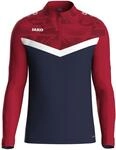 JAKO Ziptop Iconic, XL, marine/chili rot
