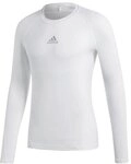 adidas AlphaSkin M Unterziehshirt weiss CW9487 L
