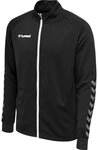Hummel hmlAUTHENTIC POLY ZIP JACKET - BLACK/WHITE - S